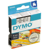 Dymo Originalband 43613 schwarz auf weiß 6mm x 7m