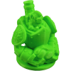 Ampertec 3D-Filament PLA froschgrün 1.75mm 1000g Spule