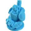 Ampertec 3D-Filament PLA hellblau 1.75mm 500g Spule