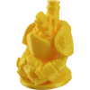 Ampertec 3D-Filament PLA sonnengelb 1.75mm 500g Spule