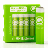 Aufladbare AAA Akku-Batterien, Q-Nomic, 4 St. (Ni-MH, 1.2V)