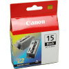 Canon BCI-15BK Druckerpatronen Doppelpack (8190A002) · Schwarz