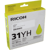 Ricoh Gel Cartridge GC-31YH 405704 yellow OEM