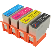 Kompatibles Druckerpatronen 4er-Multipack ersetzt Epson 202 Serie (C13T02F140-440) · 4-farbig (CMYK)